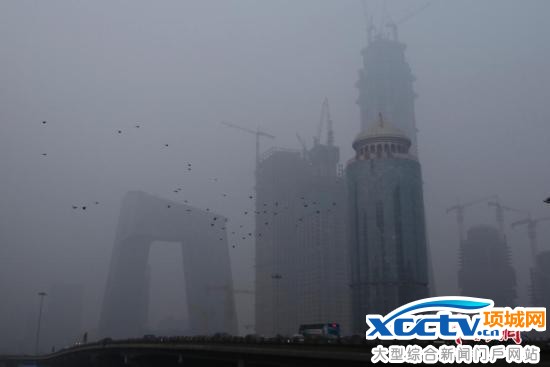 中国自北向南现大范围空气污染天气 环保部专项督查